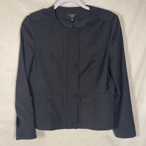 Talbots Women's Elegant Black Blazer